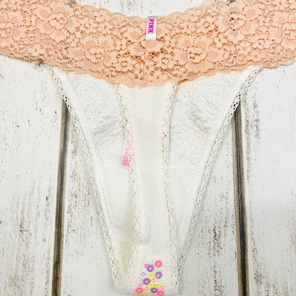 VS PINK Extra Low Rise Thong Large Retro Vintage - Picture 5 of 6